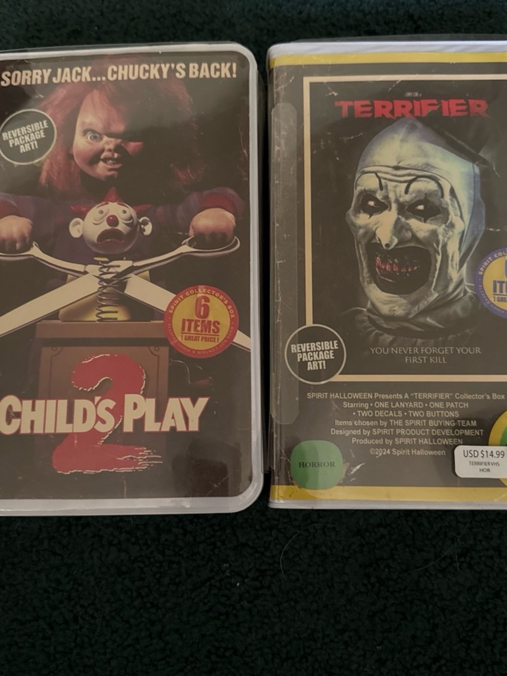 Child's Play 2 Collector Toy Set - Black & Red
